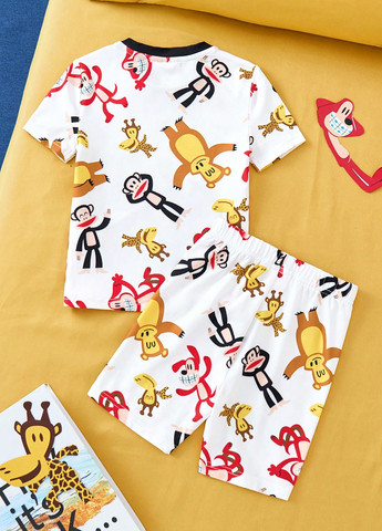 Комбинированная всесезон пижама (футболка, шорты) футболка + шорты SHEIN