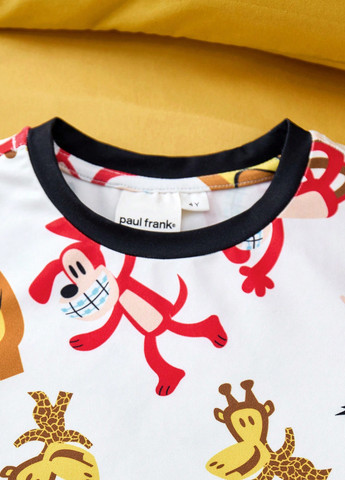 Комбинированная всесезон пижама (футболка, шорты) футболка + шорты SHEIN