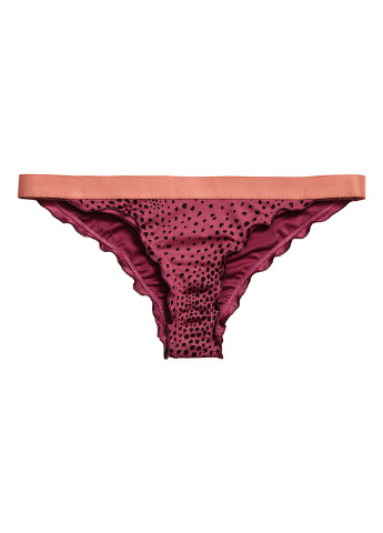 Темно-розовые купальные трусики-плавки H&M