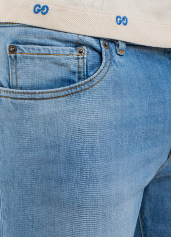 Голубые демисезонные джинсы DOLCE&GABBANA