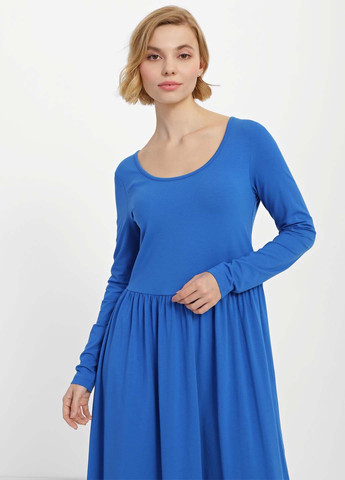 Синя кежуал сукня Marc O'Polo однотонна