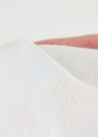 ArDoMi свитшот цветочный светло-розовый кэжуал хлопок, двунитка