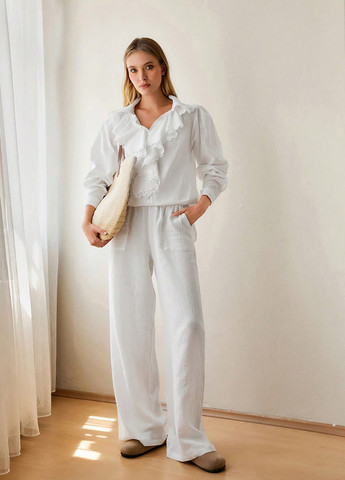 Белая блуза SHEIN