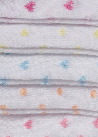 Білі шкарпетки (5 пар) C&A сердечка (296723886)