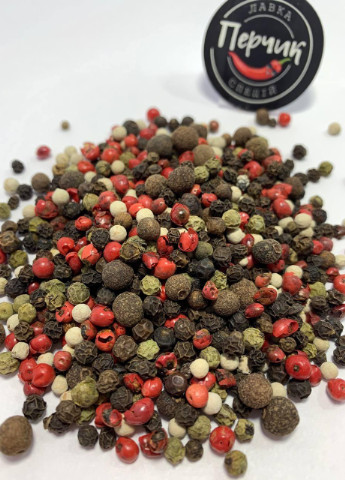 Смесь 5 перцев 80 грамм в стеклянной банке No Brand (251407370)