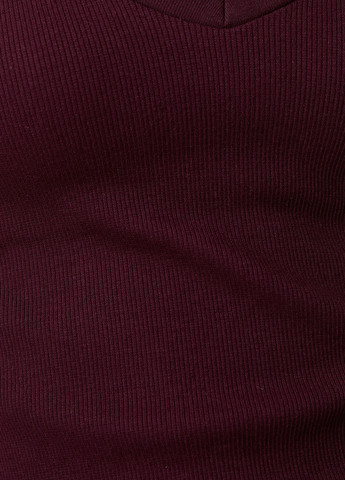 Бордовая летняя футболка KOTON