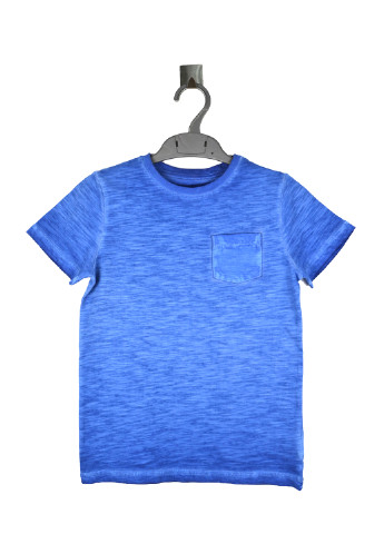 Синяя летняя футболка с коротким рукавом Mothercare