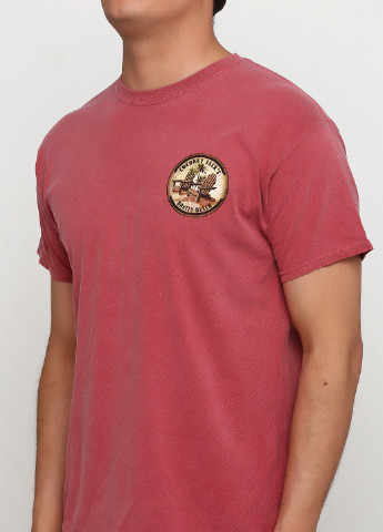 Темно-рожева футболка Gildan