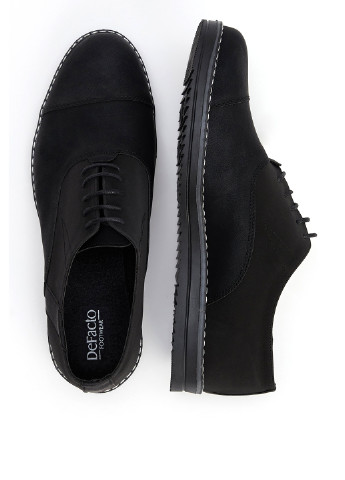 Черные кэжуал ботинки DeFacto на шнурках