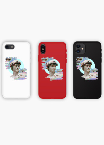 Чехол силиконовый Apple Iphone X Давид Ренессанс (David Renaissance) (6129-1584) MobiPrint (219518178)
