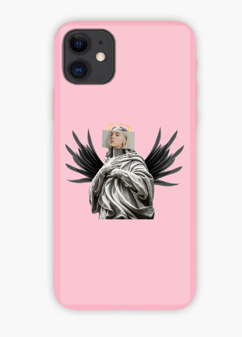 Чехол силиконовый Apple Iphone 11 Pro Билли Айлиш Ренессанс (Billie Eilish Renaissance) Белый (9231-1205) MobiPrint (219356596)