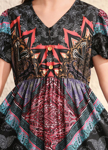 Комбинированное платье SHEIN (323082780)