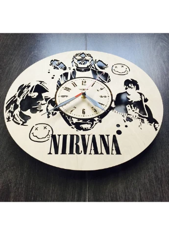 Часы оригинальные из дерева «Nirvana» 7Arts (253566703)
