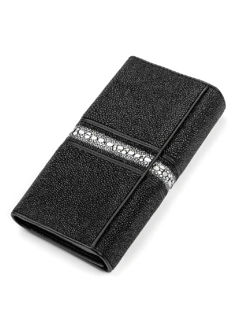 Жіночий шкіряний гаманець 19х10 см Stingray Leather (252133438)
