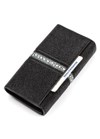 Жіночий шкіряний гаманець 19х10 см Stingray Leather (252133438)