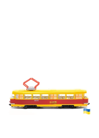 Модель - городской трамвай (свет, озвуч. укр. яз.) Технопарк (38494515)