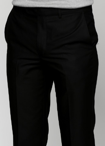 Черные кэжуал демисезонные прямые брюки Climber