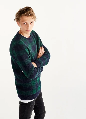 Комбінований демісезонний джемпер джемпер Pull & Bear