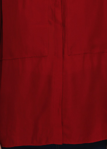 Вишневая демисезонная блуза Massimo Dutti