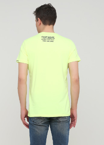 Кислотно-жёлтая футболка Camp David