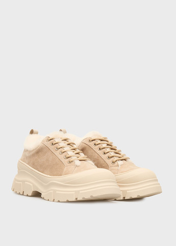 Кроссовки PRPY бежевые зима (366292577)