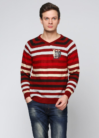Червоний демісезонний пуловер пуловер Яavin