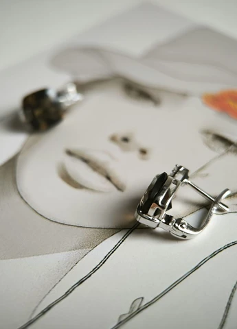 Серьги Silver Flame (329999988)