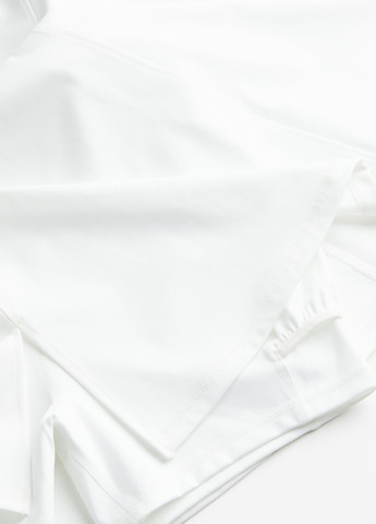 Білий спортивна сукня H&M однотонна