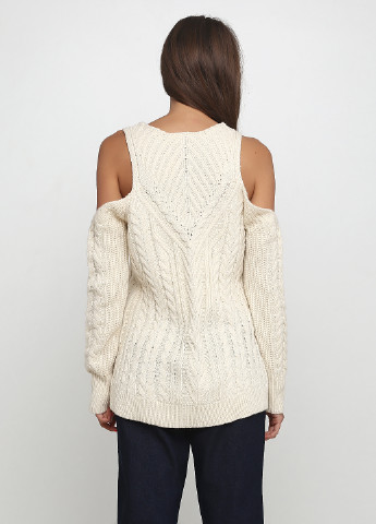 Молочный демисезонный свитер джемпер Alya by Francesca`s