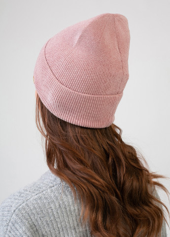 Високоякісна, м'яка, тепла зимова жіноча шапка без підкладки 330046 Merlini (242216301)