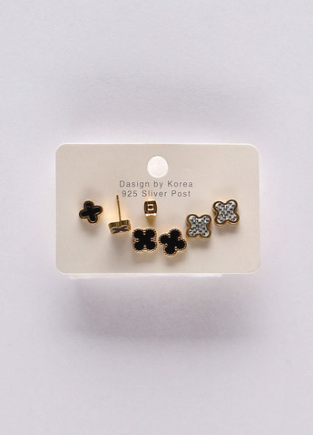 Сережки (3 пари) No Brand (340310491)