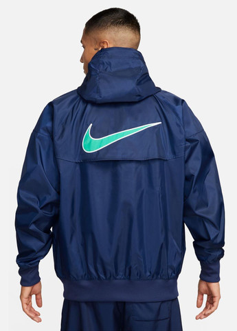Синя демісезонна вітровка Nike jacket
