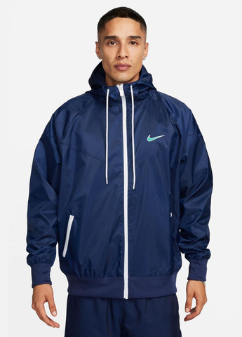 Синя демісезонна вітровка Nike jacket