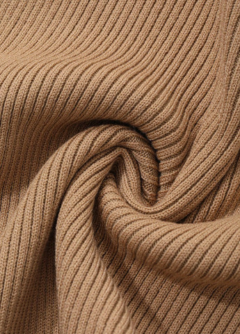 Светло-коричневый демисезонный свитер SHEIN