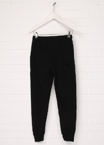 Черные спортивные демисезонные брюки с высокой талией H&M