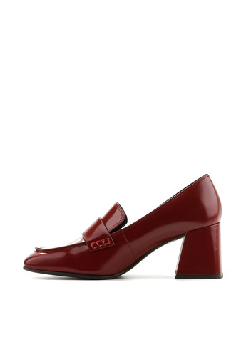 Le'BERDES Туфлі лофери бордовий з натуральна шкіра, україна — демісезон (262907420)