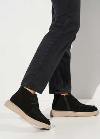 Осенние ботинки дезерты Lola Andy без декора из натуральной замши