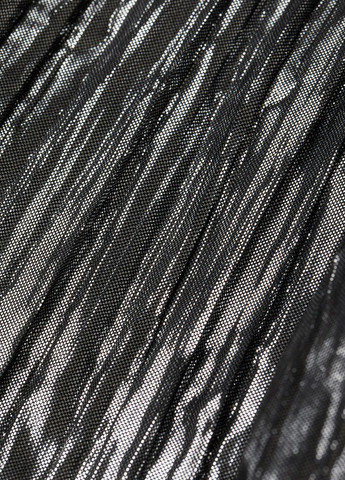 Комбинезон H&M комбинезон-шорты однотонный серебряный праздничный, вечерний полиамид