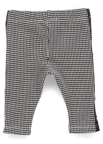 Черно-белые демисезонные леггинсы Chicco