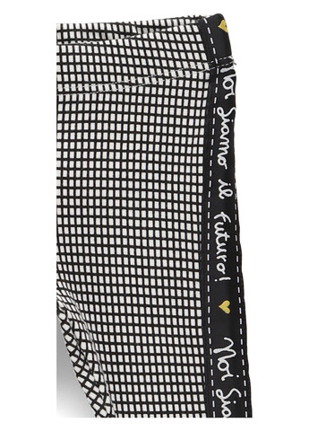 Черно-белые демисезонные леггинсы Chicco