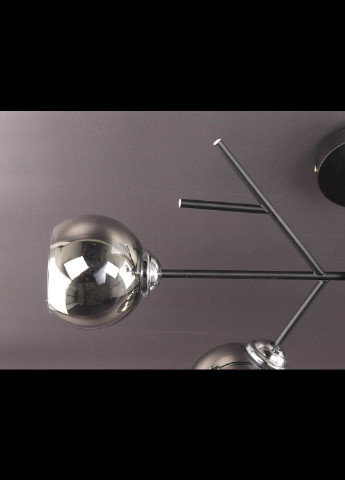 Люстра потолочная на 4 лампочки 088/4-bk-gr Черный 34х35х75 см. Handmade (234539866)