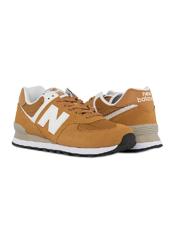 Коричневые демисезонные кроссовки 574 New Balance
