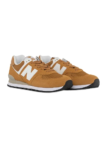 Коричневые демисезонные кроссовки 574 New Balance