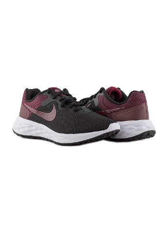 Кросівки W REVOLUTION 6 Nike чорні демісезони (253740886)