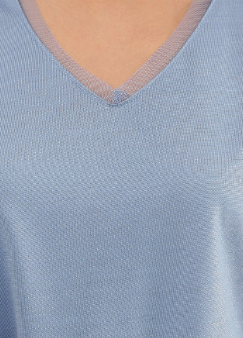 Темно-блакитна літня футболка MSM