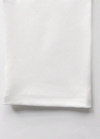 Белое кэжуал платье силуэтная SHEIN однотонное