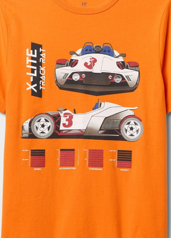 Помаранчева літня футболка Gap