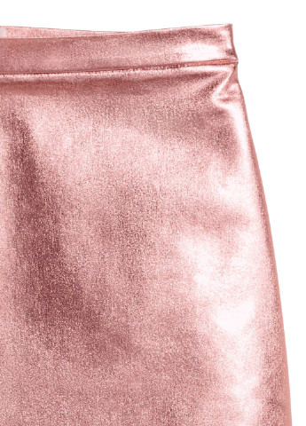 Розовая кэжуал юбка H&M а-силуэта (трапеция)