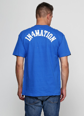 Синяя летняя футболка In4mation