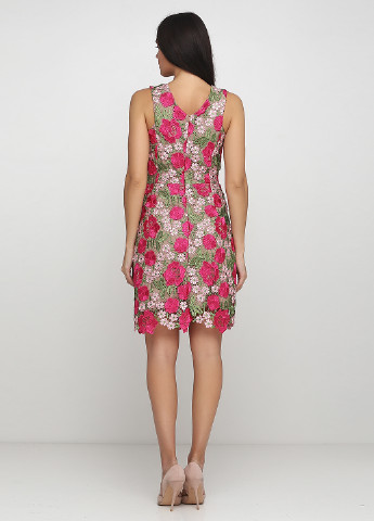 Комбінована кежуал плаття, сукня футляр Occasion by DEX з квітковим принтом